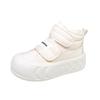 Milk Huhu Bread Cotton Shoes Women's Fashion Velcro Versatile Platform-soled Short Boots Waterproof and Non-slip Snow Boots
