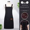 Custom Logo Waterproof Waist Apron for Milk Tea, Hot Pot, and Coffee Shop Staff