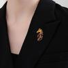 Fashion Horse Head Shape Brooch Decorative Pin Birthday New Year Gift For Friend Family Fashion Forward Badge