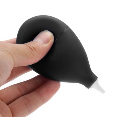 Porfúvó szivattyú tisztító eszköz kameraóra telefon billentyűzet lencseszűrő tisztításához (Fekete)