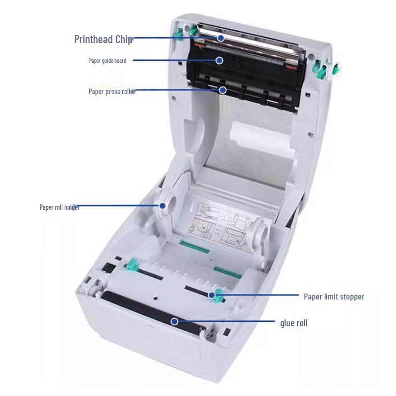 QIRUI QR-668 Thermal Label Printer CN Plug (adapter Included)