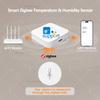 ZigBee Temperature And Humidity Sensor Remote Monitoring Hygrometer,Smart Home Automation,For Alexa Google Yandex Home Assistant