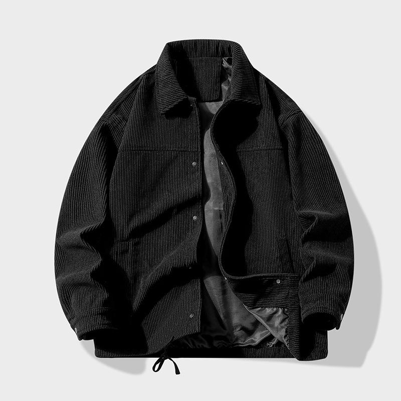 High Quality Men's Corduroy Jacket Casual Jacket Retro Top