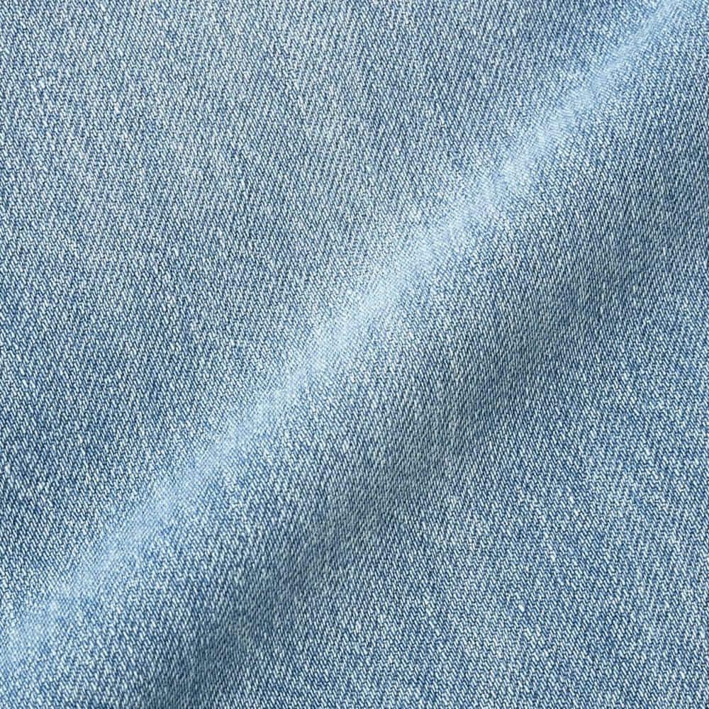 Gu By Uniqlo High Rise Straight Jeans+ec  Long Length 