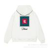 RHUDE Classic Printed Hoodie Loose Fit Men Women Fall Winter Streetwear