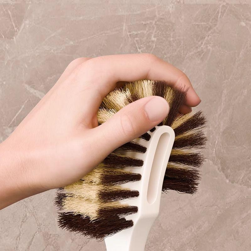 Toilet Brush with Extended Handle for Household Use Double Headed Toilet Brush for Squatting In The Bathroom and Specialized Toilet Brush for Washing
