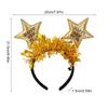 Children Adults Headbands Sequins Hairband Multifunctional Halloween Headgear Wedding Hair Accessory