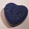 Heart-shaped Travel Jewelry Box for Earrings, Studs, and Rings