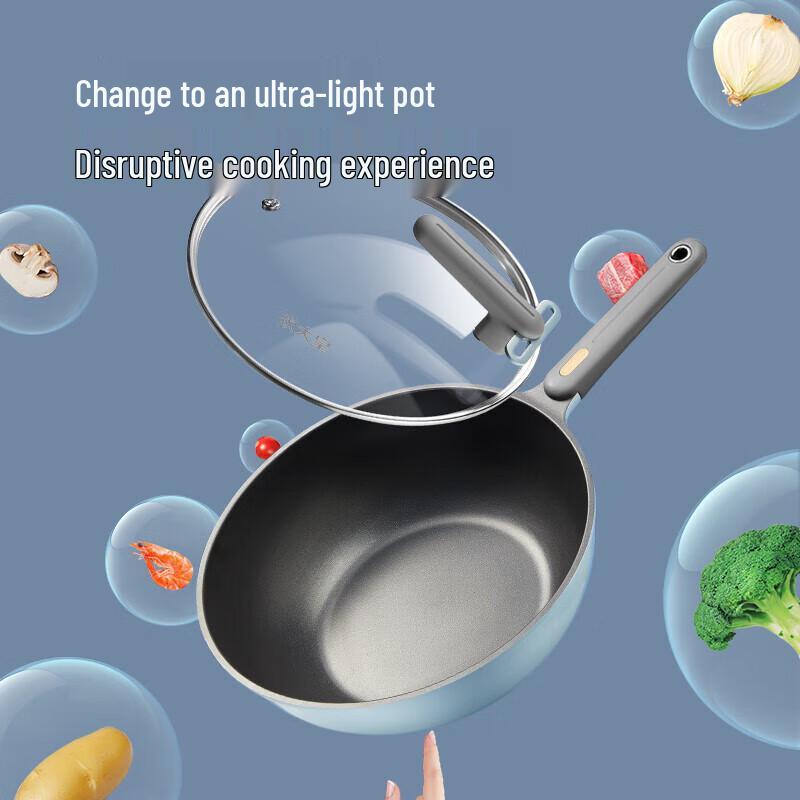 COOKER KING Lightweight Non-stick Stir-fry Pan 30cm