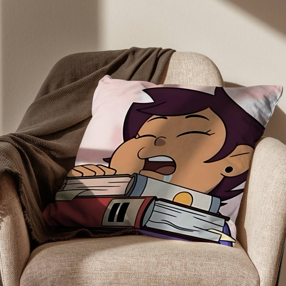 COOL L-Luz T-The Owl House Cushion Cover Suitable For Sofa Car Bedroom Office Cushions Decorative Pillow Case