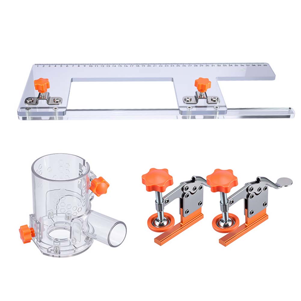 Woodworking Slotting For Mold Cabinet Door Auxiliary Tool Plate Clamp Drilling  For Power Tool Accessory
