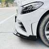 Car Front Bumper Lip Spoiler For Mercedes-Benz W205 C205 S205 C43 C180 C200 C300 2019-2021 AMG-Line Bumper Splitter Lip Bodykit