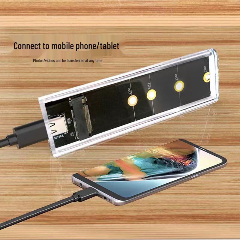 M.2 NVMe/SATA Dual-Protocol External SSD Enclosure