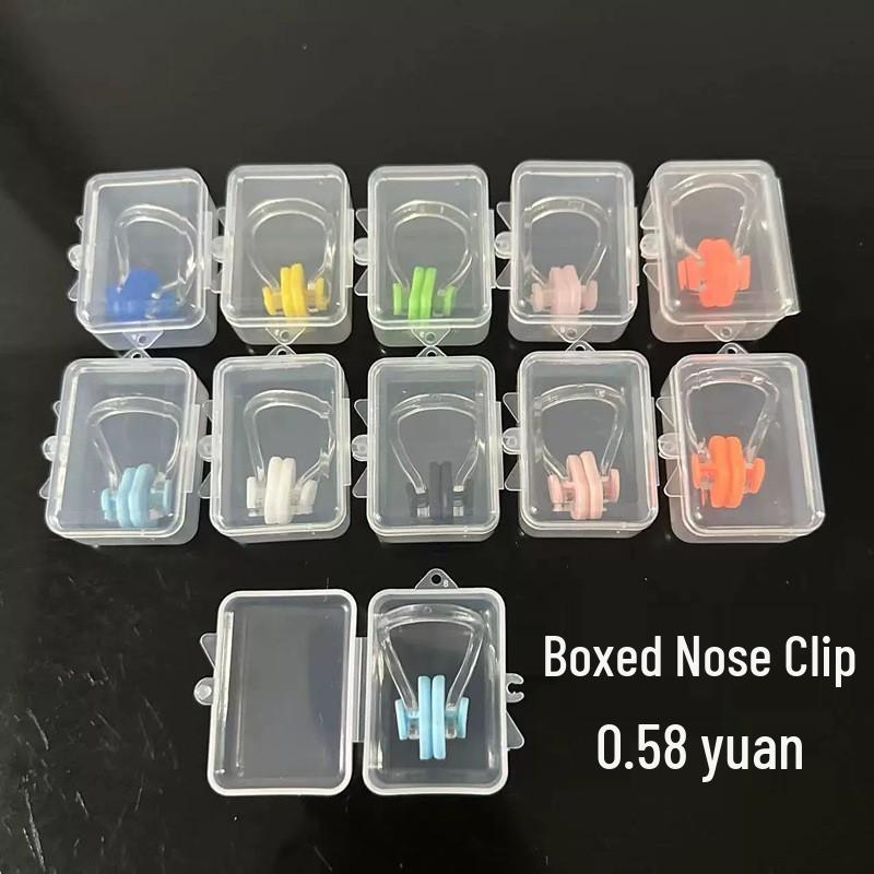 Universal Adult & Child Silicone Waterproof Anti-Slip Nose Clip for Swimming