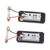 2Pcs LED Lights License Plate Light For Mini Cooper R56 R57 R58 R59 Built-In CAN-bus Resistor Error Free Waterproof 6000K White