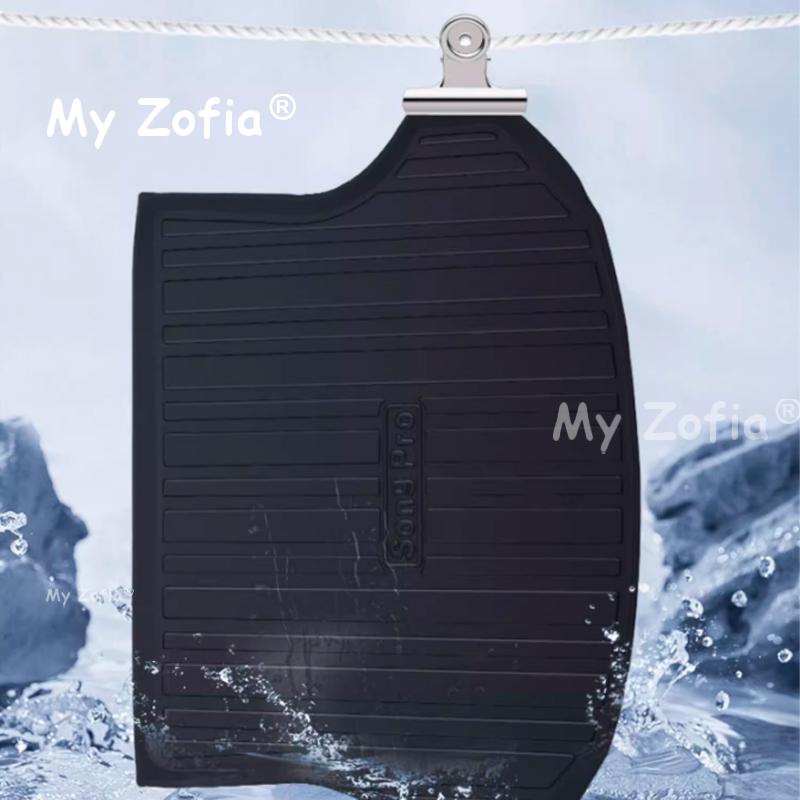 For BYD Sealion 5 DM-i 2025 2026 Car TPE Rear Seat Backrest Protective Pad Trunk Mat Anti-Kick Pad Car Interior Accessories