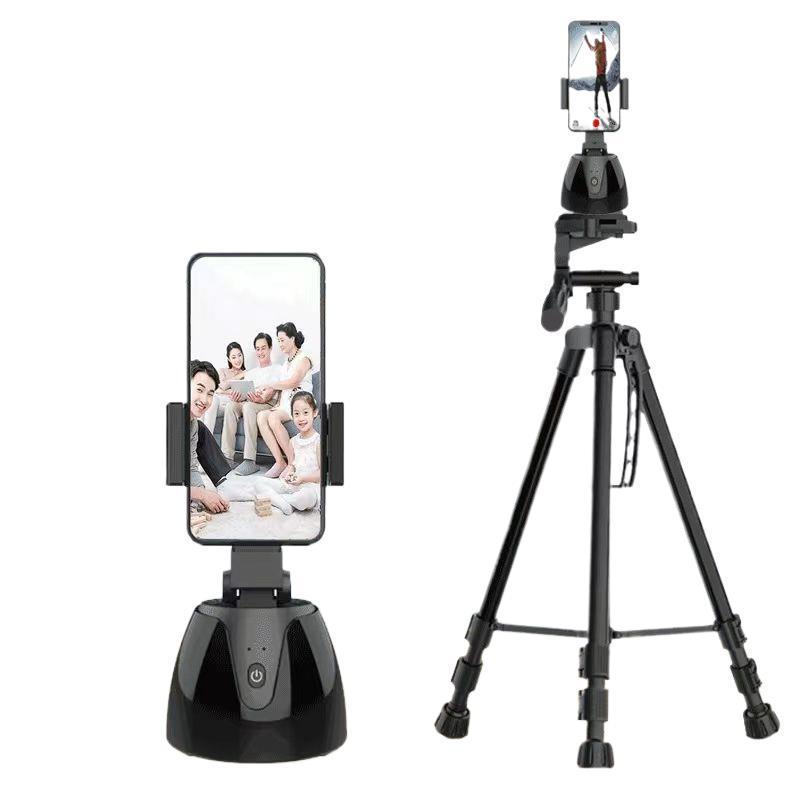 360° Smart Gimbal Stativ für Live-Streaming: Handyhalter mit automatischer Verfolgung