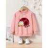 Spring/Autumn Cartoon Print Round Neck Sweatshirt Sportswear