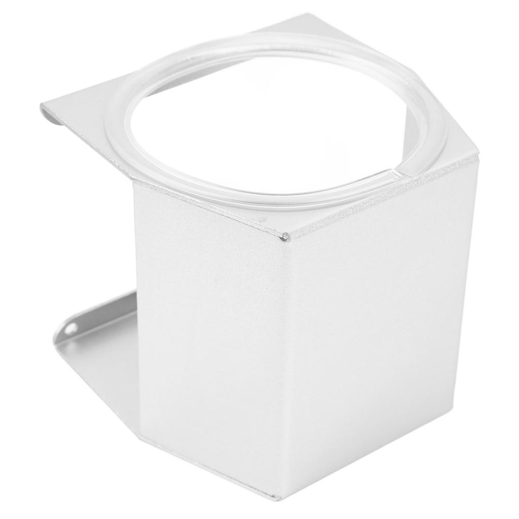 RV Cup Holder Aluminum Alloy Noise Reduction Multifunctional Water Bottle Beverage Holder for Boat Motorhome Silver