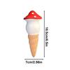 Mushroom Plant Watering Stakes 4X Automatic Plant Waterers For Vacations Watering Planter Insert Irrigation Dripper Holiday