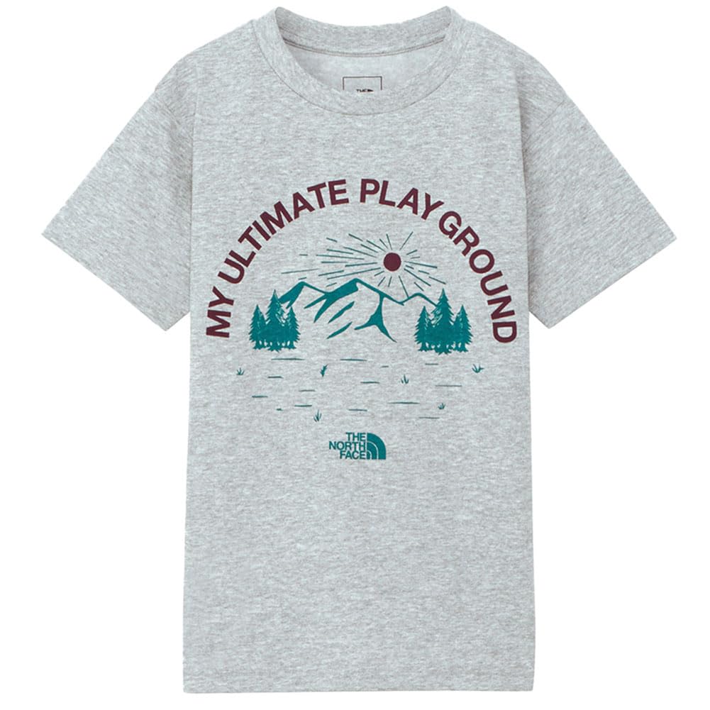 

North Your Own Playground Mixed 150 [The Face] Футболка с коротким рукавом, Серая,