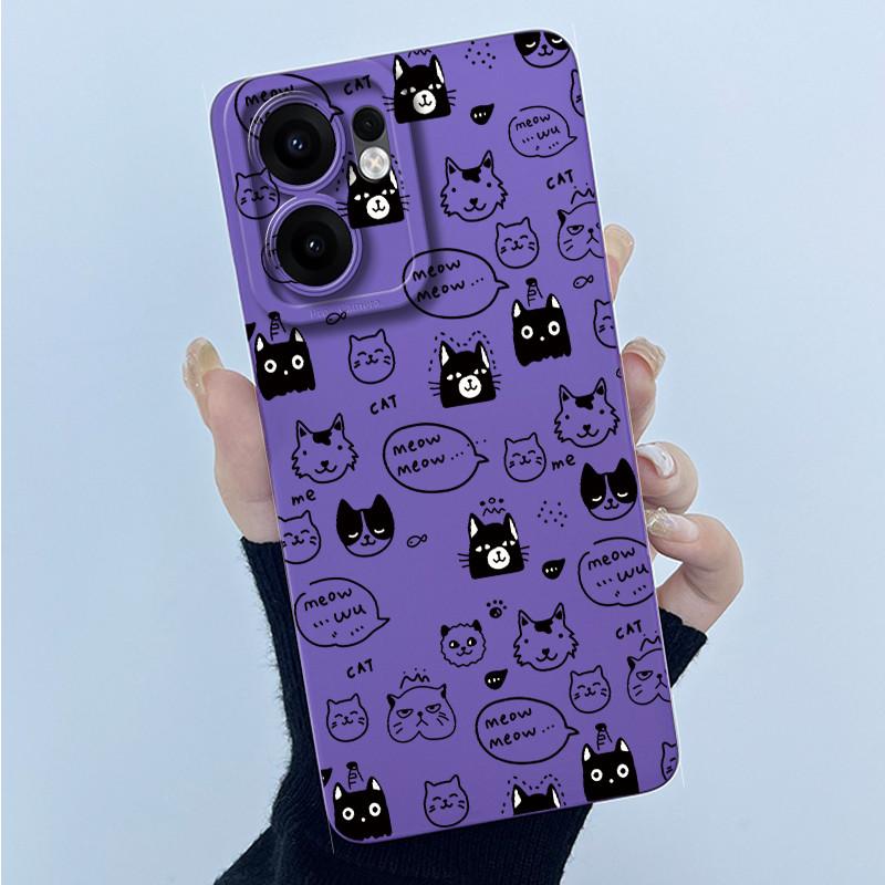 Phone Shell For OPPO Reno 13 F 5G Case Silicone Soft Cover Super Funny Cute Animals Painted For OPPO Reno 13 F 13F Reno13F Cases