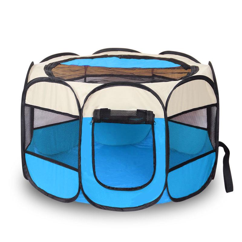 Foldable Octagonal Pet Tent & Outdoor Cat Bed