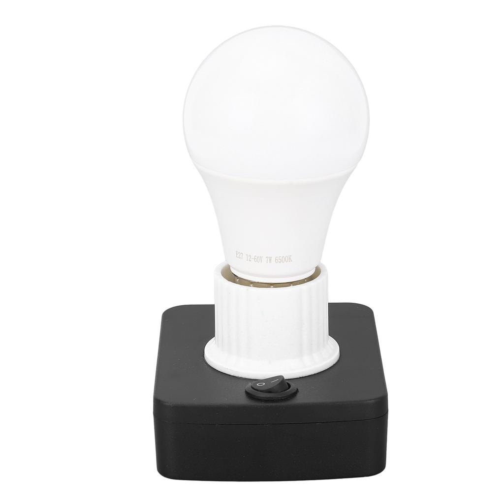 LED Glühbirne Arbeitsleuchte Tragbar 700LM 12 bis 60V 7W Kaltweißes Licht E27 Glühbirne Arbeitslampe für PARKSIDE