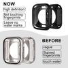 Waterproof Cover+Glass for Apple Watch 11 10 Case 46mm 42mm 45mm 41mm 44mm Hard PC Screen Protector for iWatch 9 8 7 6 5 4 SE 7
