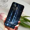 For Realme GT 6 GT6 Case Shockproof Soft TPU Silicone Phone Cover For Realme GT 6T Capa Realme GT6 GT6T Cartoon Matte Bumper