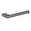 Minimalist Matte Black Wall-Mounted Towel Bar
