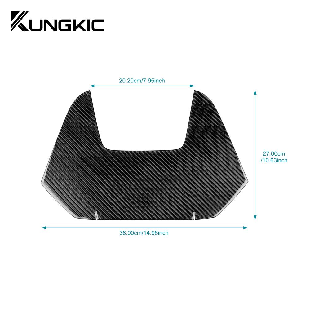 Real Soft Carbon Fiber Sticker For Subaru WRX/WRX STI 2025 2025 2025 Car RHD LHD Center Console Middle Sticker Accessories