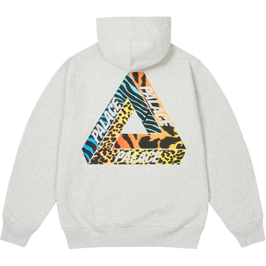 Palace Jungle Dream Hood Grey Marl Unisex Tops P27HD016