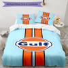 3pcs Football Team (9) Design Cover Set - HD Printed Bedding with 1 Cover and 2 Pillowcases - Perfect for Home and Dorm Decor