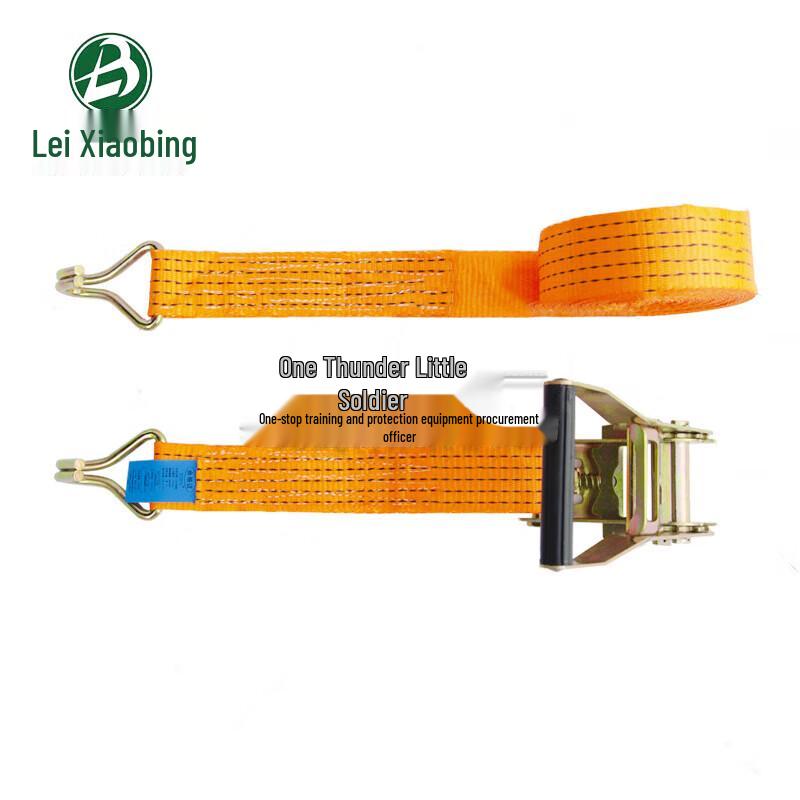 Heavy-Duty Ratchet Tie Down Straps with Hooks