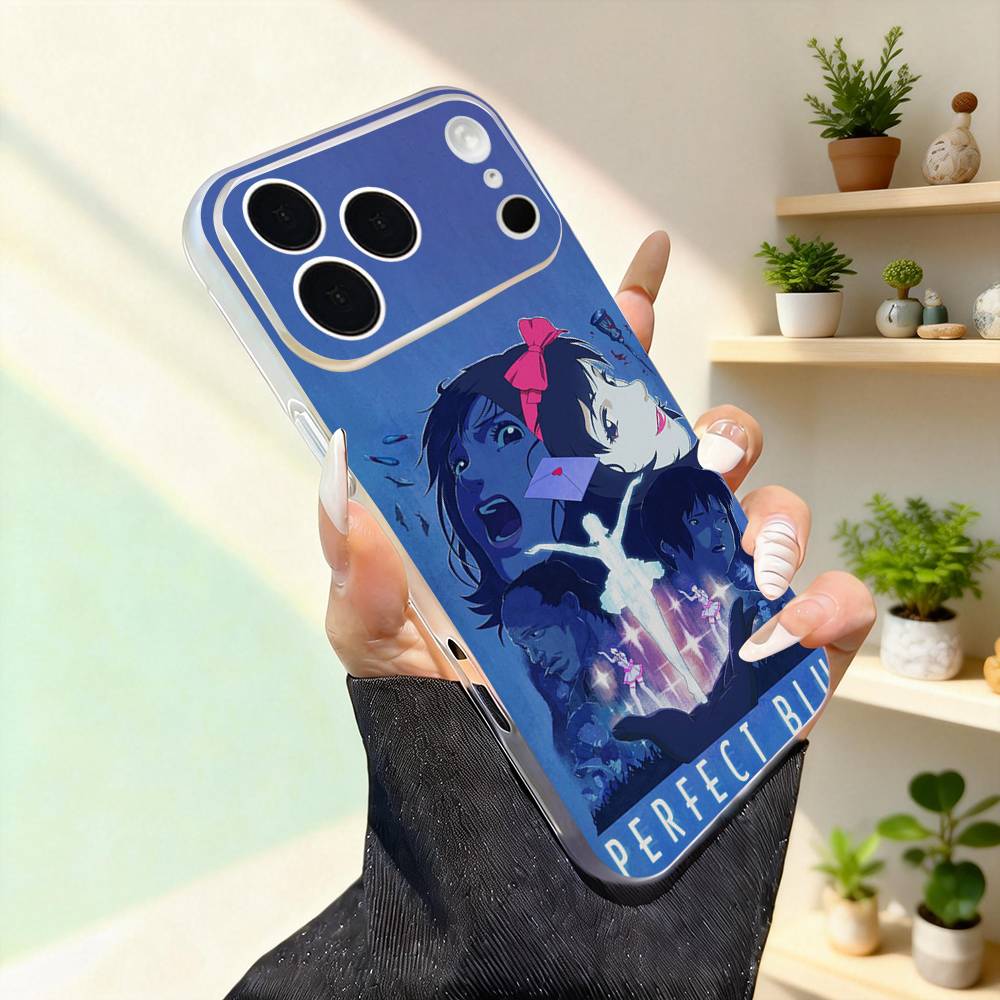 

Perfect B-Blue Anime Phone Case For iPhone 17,16,15,14,13,12,11,Pro,Max,Plus,Mini,SE4,E Magnetic For Magsafe Wireless iPhone16pro