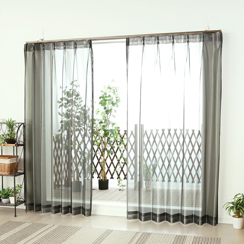 

4361 Черные кружевные шторы с зеркальными блоками Magic Mirror Видимость снаружи во время Позволяет видеть снаружи изнутри 100 см шириной х чёрный