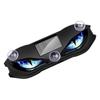 Demon Eye Car Warning Light Solar & Type-C Dual Charging Flashing Safety Lamp Suction Cup Mount Rear Window Cool Auto Decoration