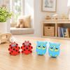 4PCS Cute Animal Shape Tennis Vibration Dampener Silicone Tennis Racket Dampener  Tennis Practice