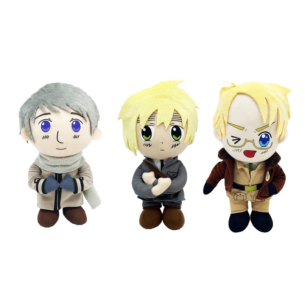 26cm Alfred F. Jones Plush Doll Anime Hetalia Axis Powers USA Country Cosplay Stuffed Toy Birthday Gift
