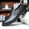 Fashion Fashion Casual Leather Shoes Business Formal Dress Shoes Lace Up Men's Loafers Genuine Leather Male Driving Footwear Moccasins