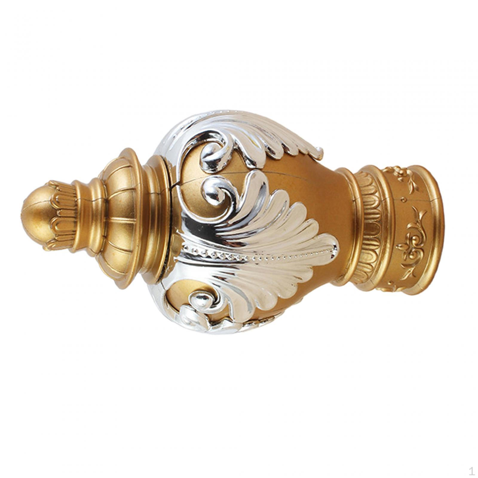 

Концевые детали для штор, прочные аксессуары для карнизов, декоративные для золотой