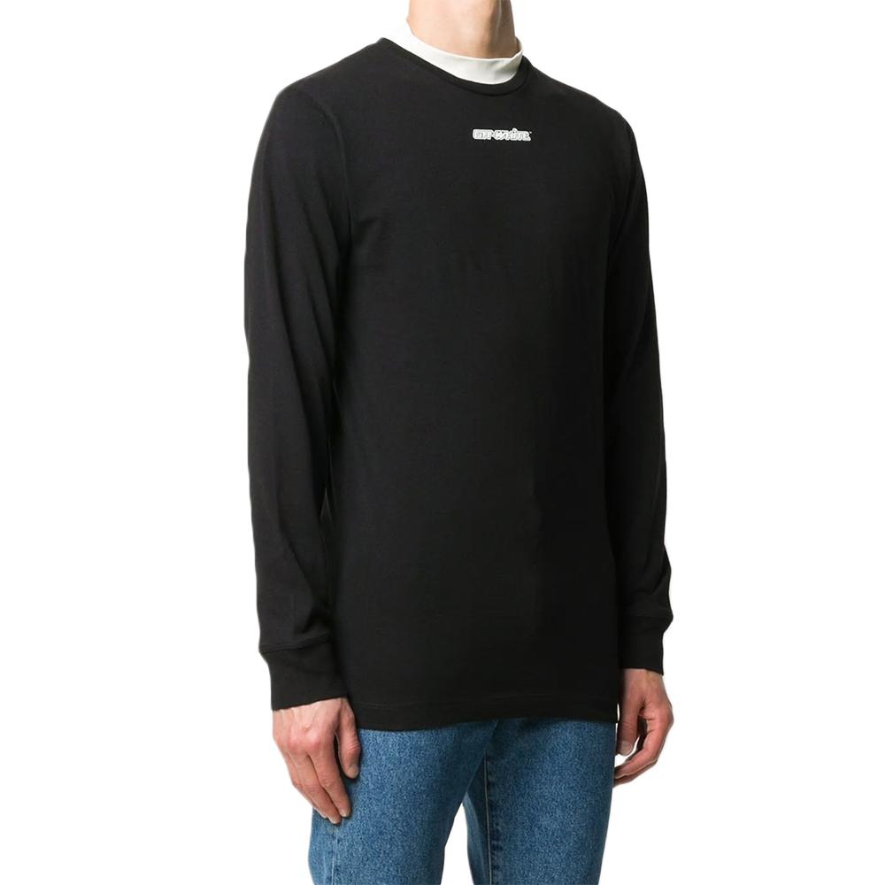 OFF WHITE FW20 T-Shirt Herren Schwarz OMAB001E20JER0031025