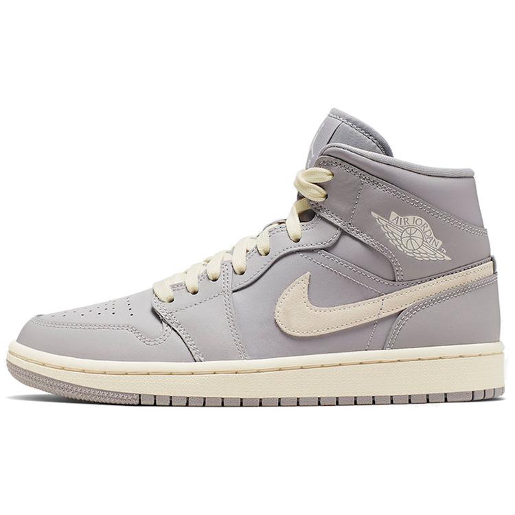

новые женские Jordan 1 Mid Atmosphere Grey Pale Ivory 38.5