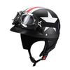 Vintage Style Motorcycle Half Helmet Men Women All-Season Scooter Safety US Inspired Design