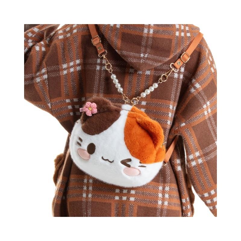 Small And Large Cat Plush Backpack For Children Girls Travel And School Accessories
