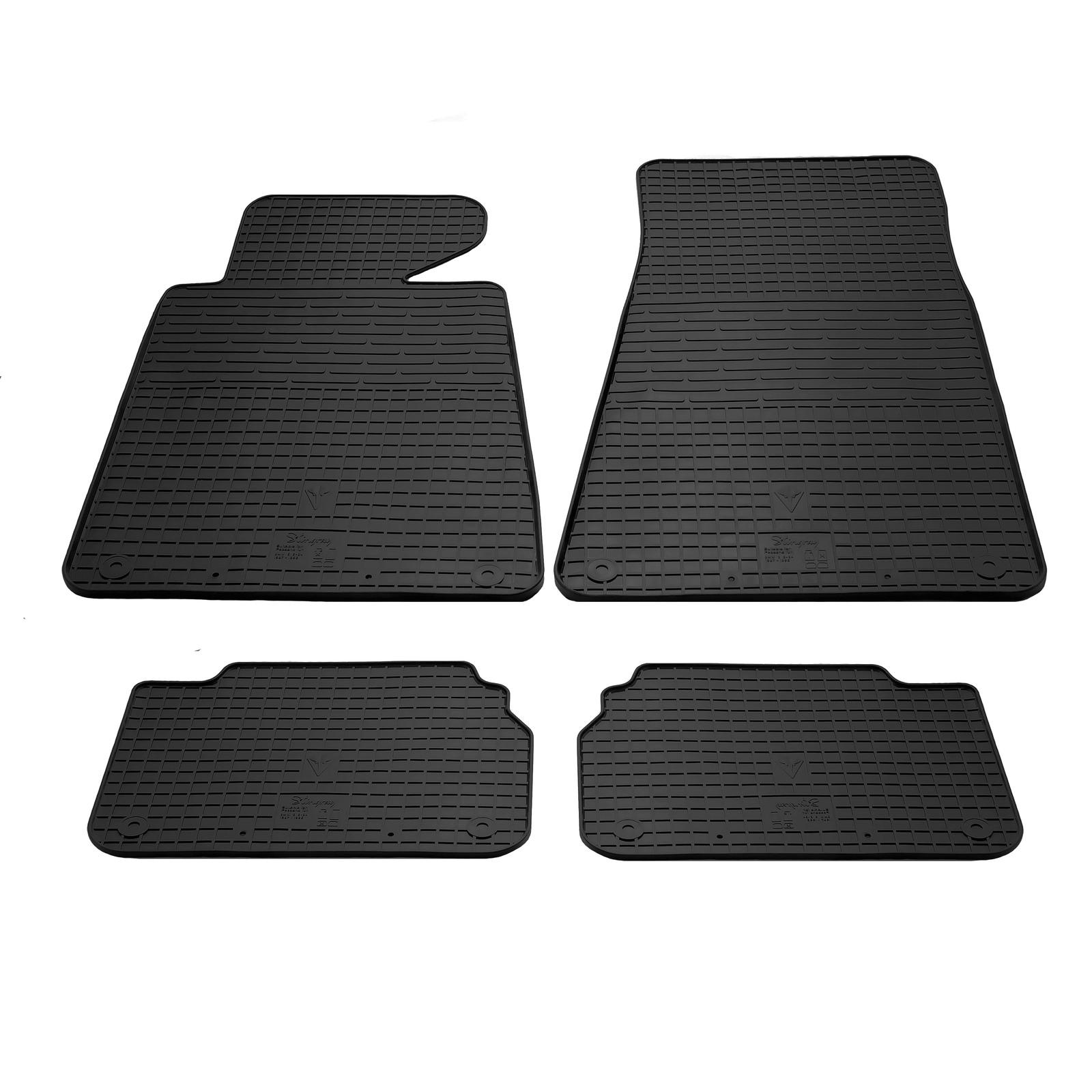 

Резиновые коврики (4 шт, Stingray Premium) для BMW 5 серия E-34 1988-1995 гг