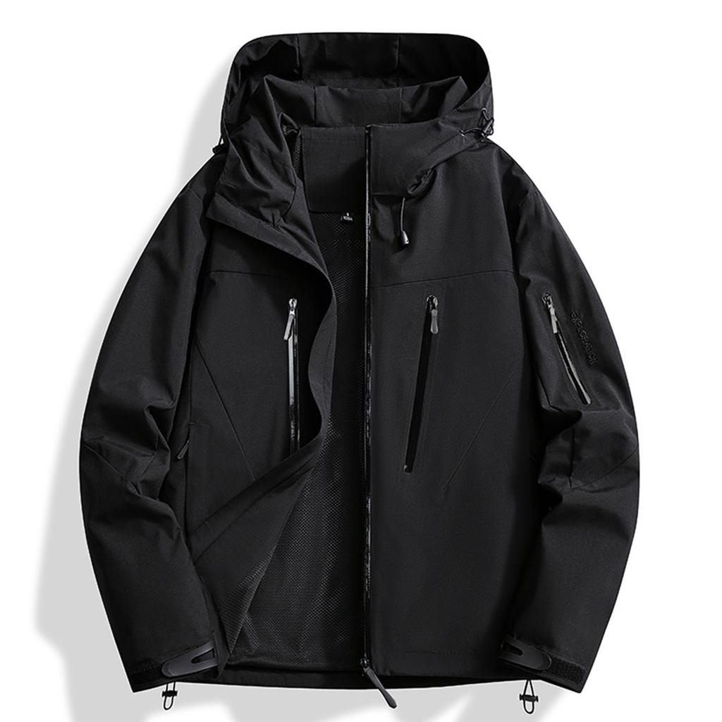 Ladies' Loose Comfortable Fashionable Outdoor Windproof And Waterproof Jacket With Characters(EXPLORATION)Jacket