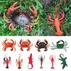 Aquarium Plastic Fish Tank Artificial Lobster Ornament PVC Vivid Lobster