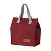 Insulated Lunch Bag Oxford Cloth Thermal Lunch Box Storage Bag Aluminum Foil Lining Handbag for Office School Picnic Food Lunch Storage